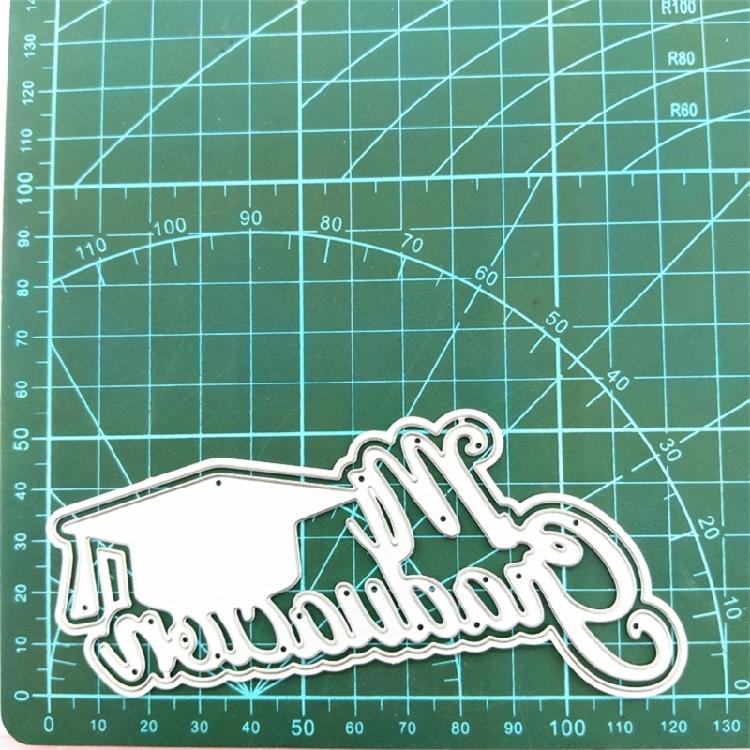 Bachelors Caps Die Cuts Graduation Hat Metal Cutting Dies for DIY Scrapbooking