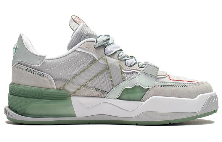 Li Ning CF FlashStar Low top Skateboard Shoes Unisex Microcrystalline Gray AGCS044-1