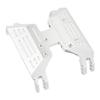 RC Transmission Center Skid Plate Aluminum Alloy Gearbox Bottom Mount Base for Axial Capra 1.9 UTB AXI03004 RC CarSilver