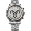 Zeppelin 100th Anniversary Series Japan Limited Chronograph 8894M-1 Mens Wristwatch Battery Operated Quartz Ivory Dial