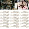 10/20/100Pcs Merry Christmas Wooden Cutout Unfinished Wood Letter Piece Slice Embellishment for DIY Scrapbooking Xmas Crafts