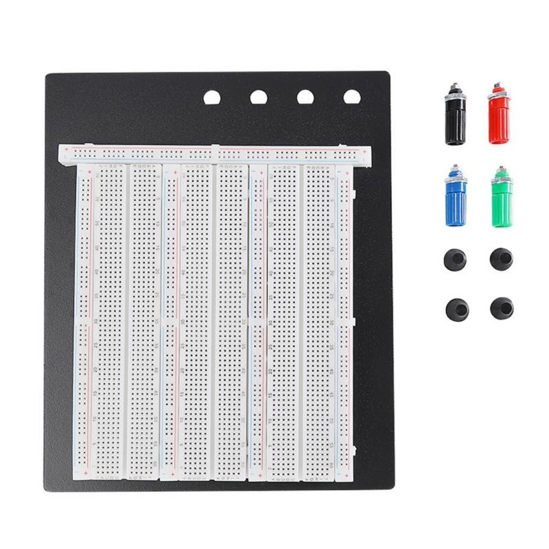 

Reusable ZY-206 Breadboard Protoboard Test Circuit Board Connection Point 2390 Bread Board for Electrical Testing 1