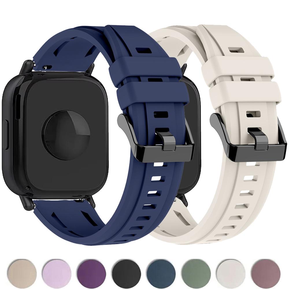 22mm Watch Straps For For Redmi watch 5 Lite/5 Active Accessories Sport Silicone Bracelet correa Xiaomi Redmi watch5 active band