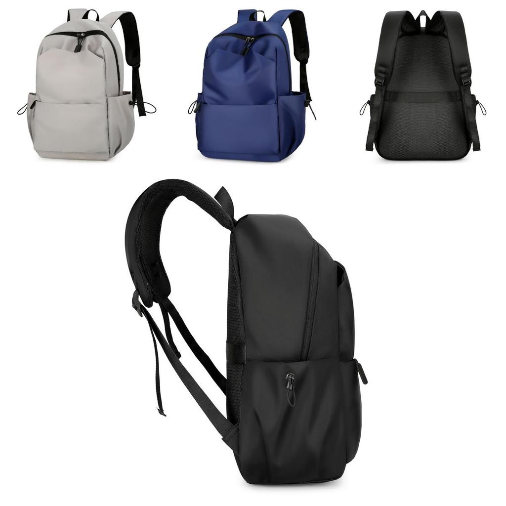 Oxford Fabric Casual Travel Backpack With Breathable Design For Men And Women