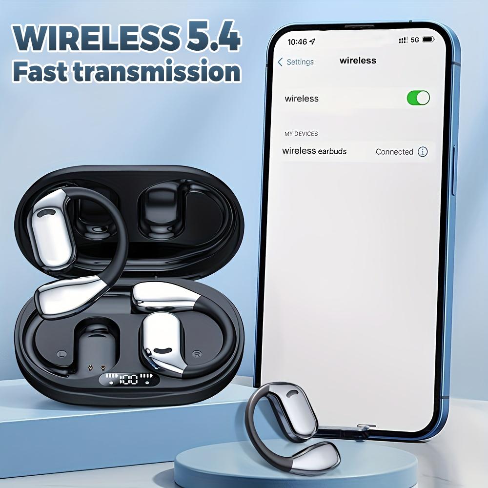 M75 AI Tłumaczenie Bezprzewodowe Słuchawki Bluetooth 5.4 Open-Ear, Słuchawki OWS Nie-Douszne z Tłumaczeniem w Czasie Rzeczywistym na 144 Języki