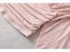 European Spicy Girl Stand Collar Ribbon Pleated Long Sleeve Waist-Cinching Cropped Top