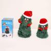 Electric Santa Claus Climbing Ladder with Beads - Christmas Decoration and Children's Gift