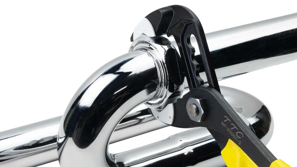 TSUNODA TTC Water Pump Pliers with Resin, Non-Scratch, and Spring, 200mm, WP-200SC-S