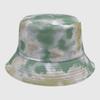 Neutral Summer Tie Dye Printed Fisherman Hat Outdoor Breathable Hat Sunshade
