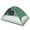 Vidaxl Family Tent, 6-Person, Dome, Green, Waterproof