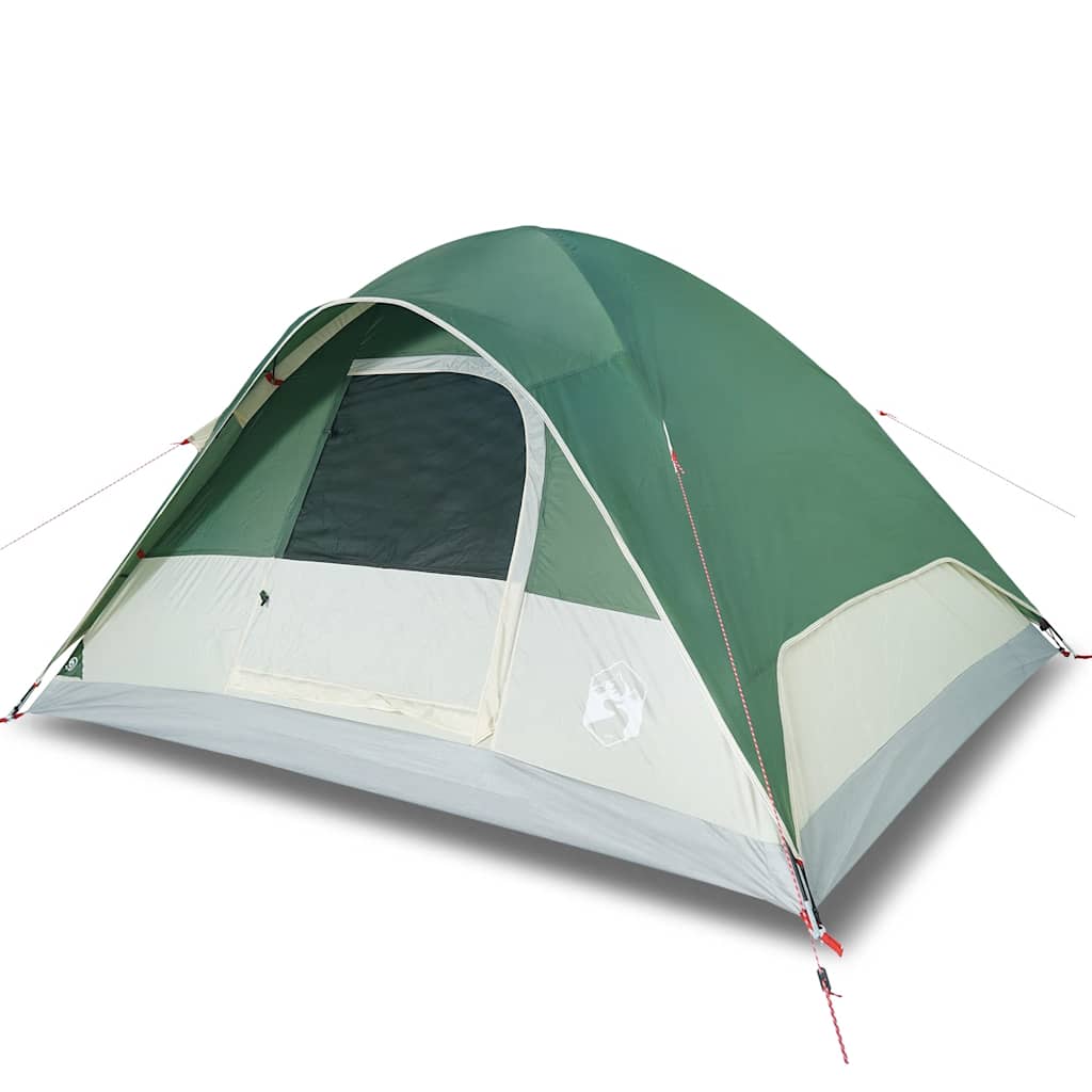 Vidaxl Family Tent, 6-Person, Dome, Green, Waterproof