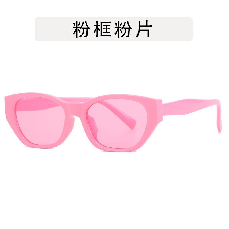 Cat Eye Sunglasses for Women Man Y2K New Fashion Sun Glasses Vintage Shade Summer Polygonal Small FrameEyewear