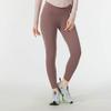 Nike High Waist Yoga Fitness Sports Leggings With Solid Color Logo Women Bottoms Rose-Brown DQ6016-208