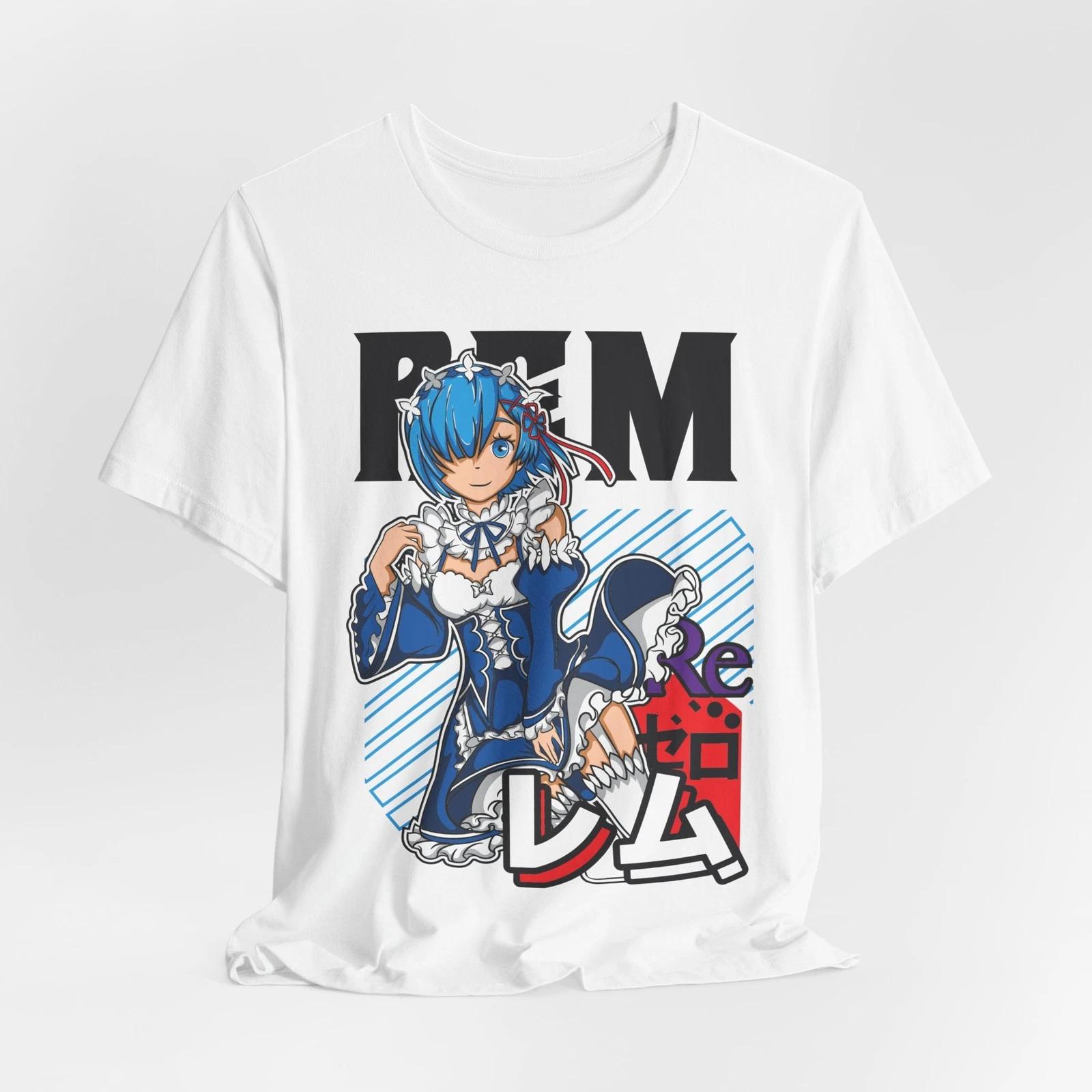 Custom Rem Re Zero Character Graphic tee XXXXL