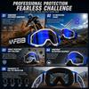 ATV Motorcycle Goggles Suitable for Adults, Anti UV Protective Glasses for Cruiser Scooter Off-road Ski Mountain Cycling Outdoor