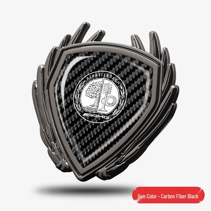 Mercedes GLC300L/GLC260L Metall Flügel Emblem Seitenfenster Aufkleber