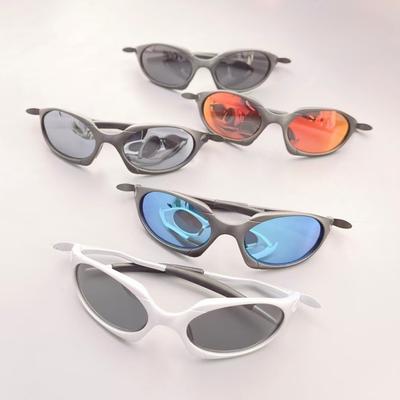 Gafas de Sol para Hombre Gafas de Ciclismo UV400 Gafas de Bicicleta Metálicas Gafas de Ciclismo Gafas de Montar Gafas de Pesca