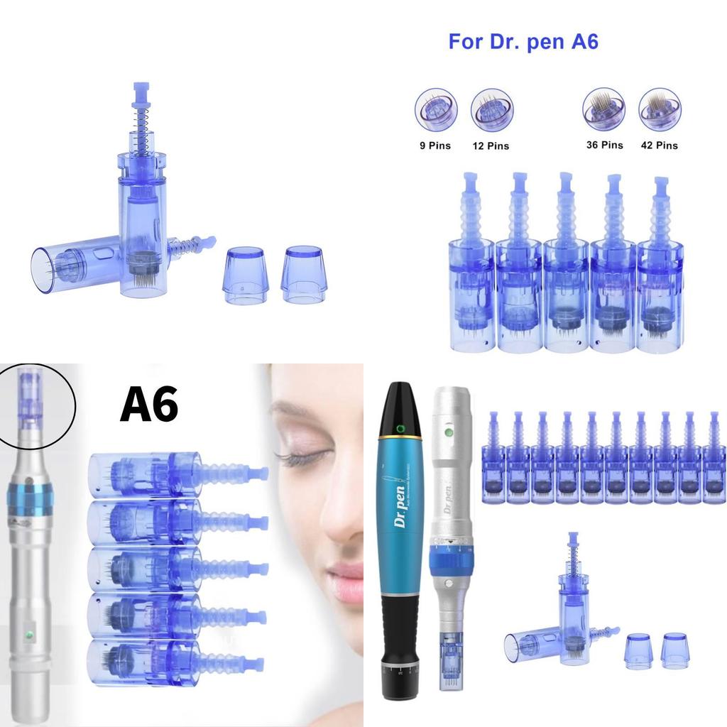 Dr.. Stilou Ultima A1 Stilou Profesional pentru Microneedling Set 10 Bidoane de Seringi Dezinfectante pentru Piele Impecabilă