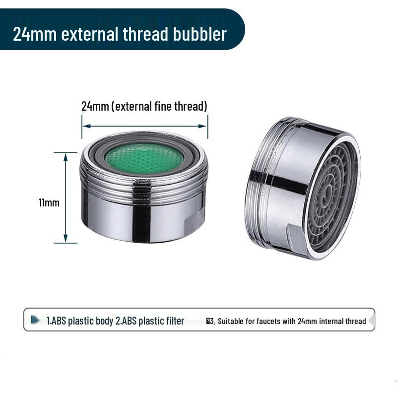 Universal Kitchen Faucet Aerator Extender, Copper Mesh Accessory