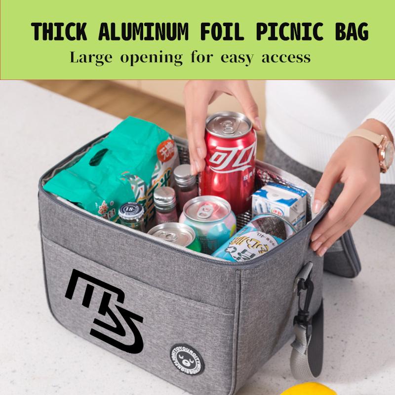 For Mazda Car Styling Thermal Bag Thick Aluminum Foil Picnic Bag MX-5 CX30 RX8 MX5 BK BL 5 CR CW 6 II GH CX-7 ER QR1
