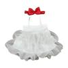 Delicate Baby Girls Tulle Dress Breathable Polyester Fabric Newborns Photo Studio Props Layered Skirt With Headdress