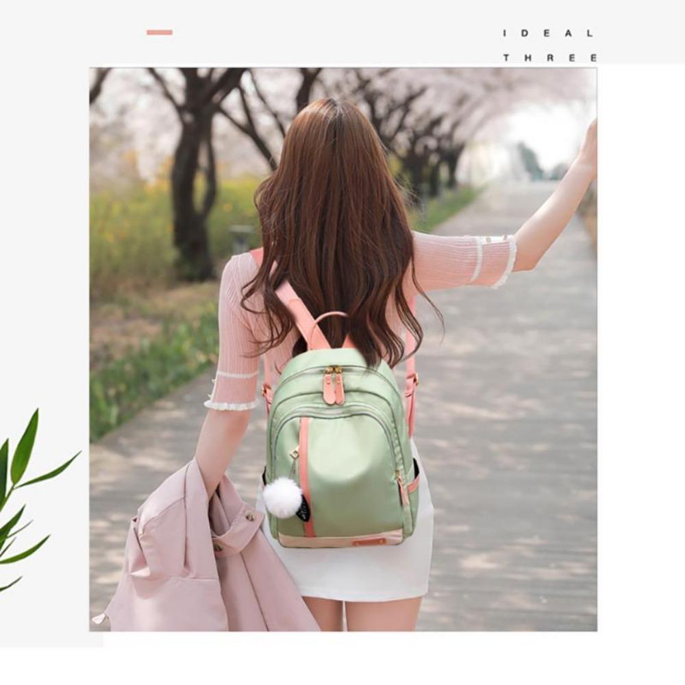 Ležérní batoh Oxford Fabric Dámské Vodotěsné Nylonové školní tašky Vysoce kvalitní módní cestovní tašky pro dospívající dívky