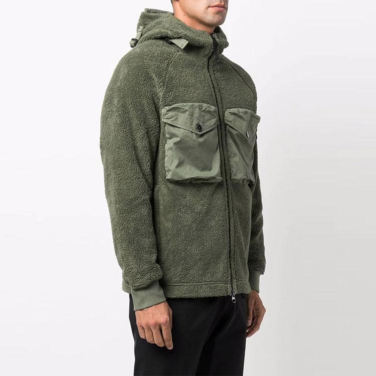 STONE ISLAND Sweatshirt Sage Green Men Tops 751560134-V0055