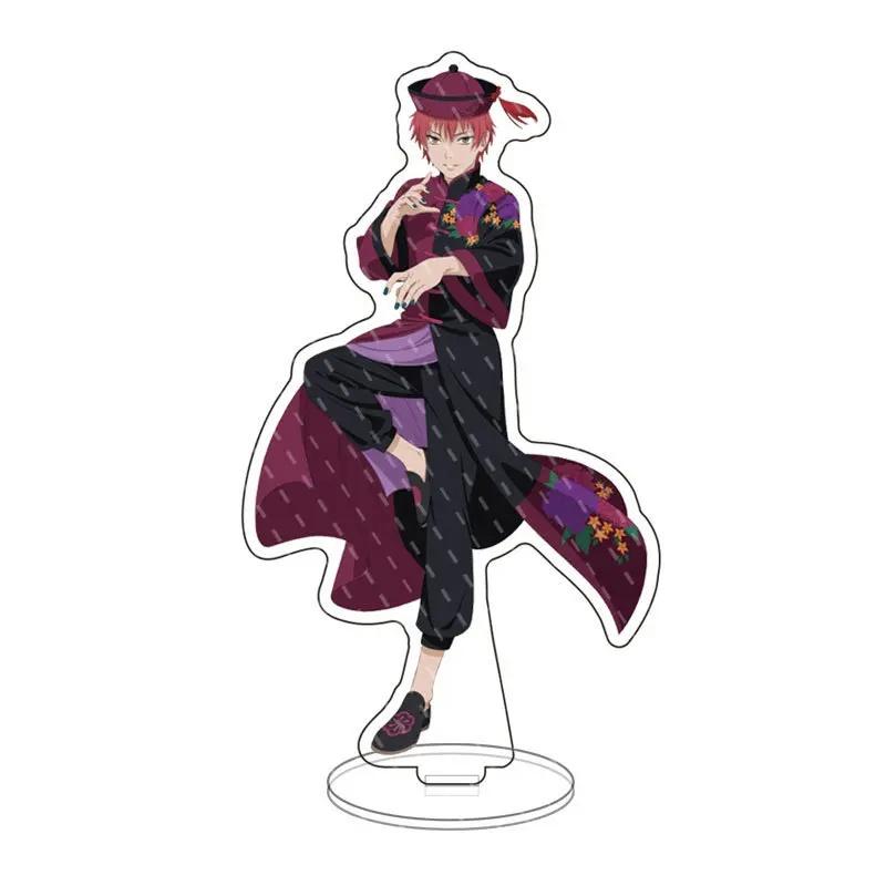 Japan Naruto Acrylic Stand Shippuden Uchiha Sasuke Sakura Desktop Decoration Doll anime figure character Xmas present 15cm