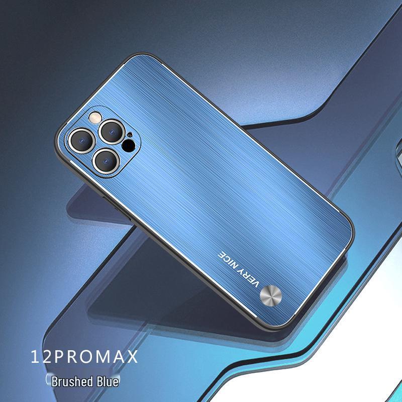 

Универсальный защитный чехол из матового металла и ТПУ для iPhone 12 Pro Max Mini, iPhone 13 iPhone 12