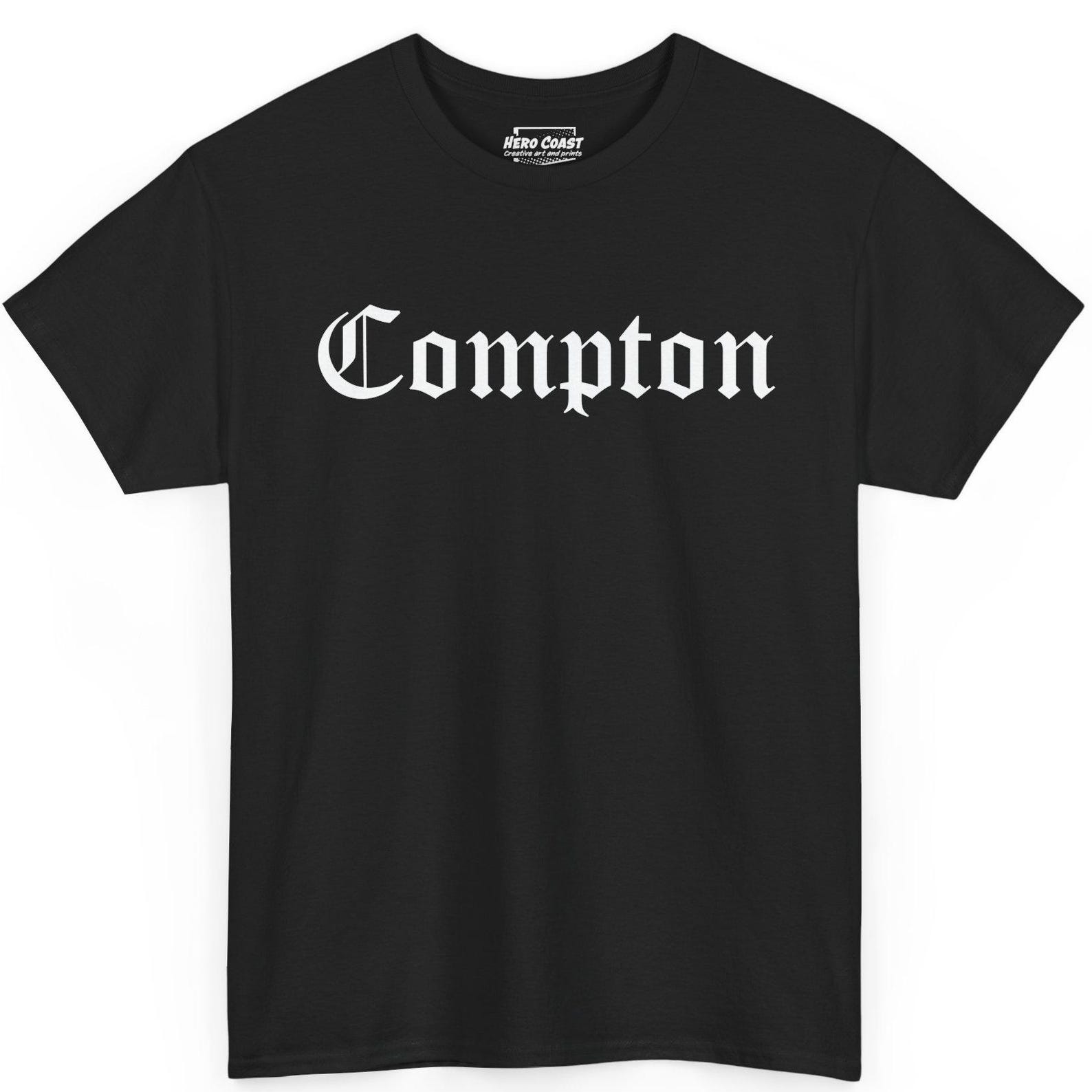 Compton Hip-Hop T-Shirt: West Coast Rap, Streetwear Style S