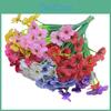 Fake Matthiola Incana Flowers Plastic Plants For Garden And Wedding Decoration
