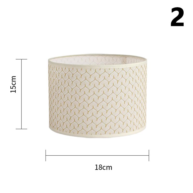 Modern Table Lamp Shade E27 Linen Fabric Lampshade Chandelier Bedside Lamp Floor Light Cover Home Decor Fabric Table Lamp Cover