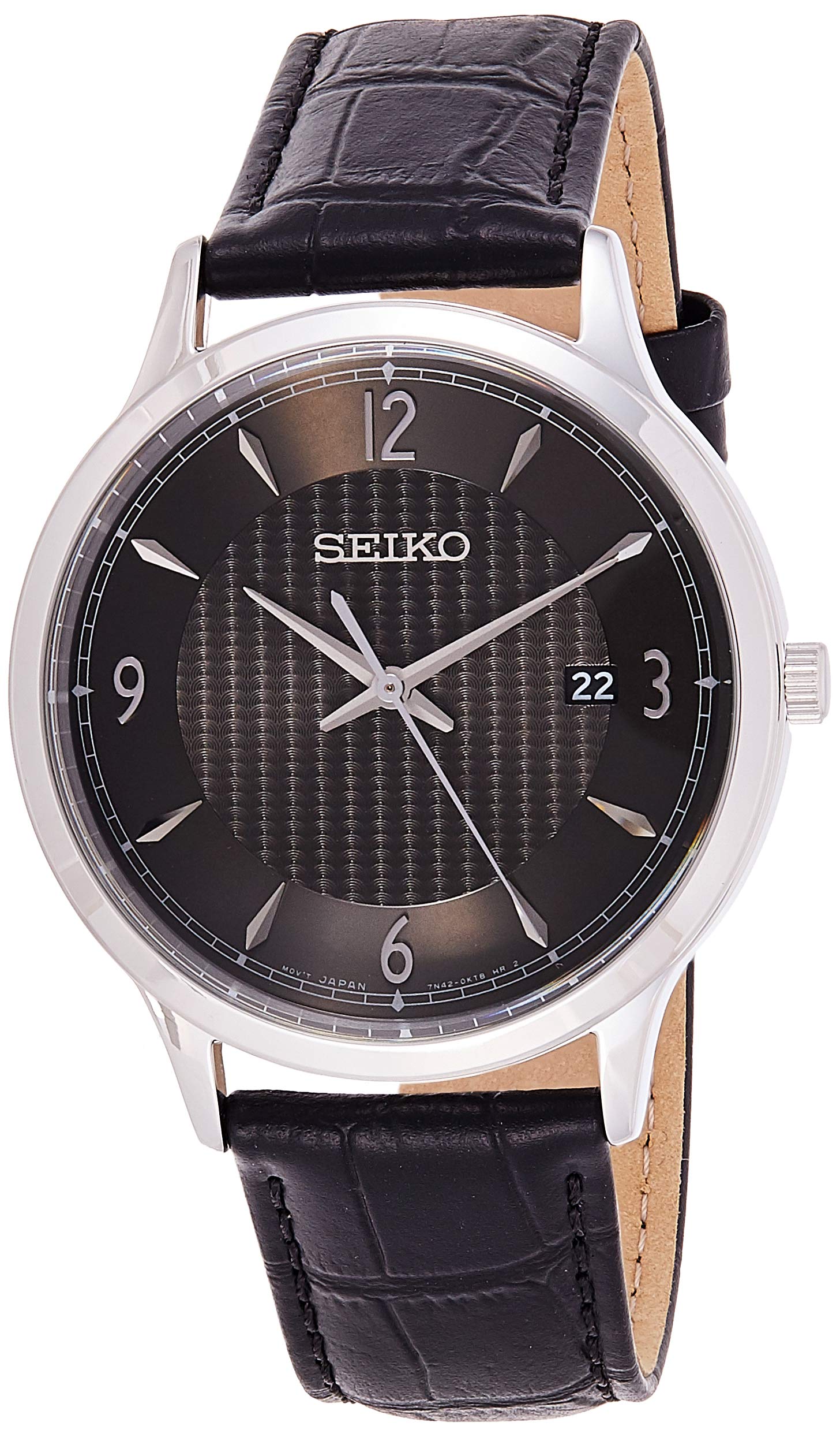 Seiko Кварцевые аналоговые часы мужские (SGEH8SGEH85P1/SGEH85P) [Импортировано]