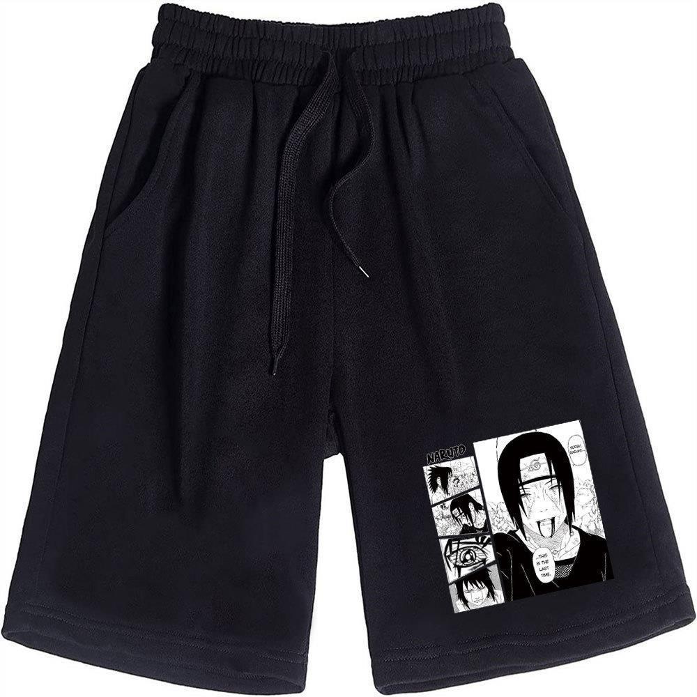 Summer Casual Shorts, Men's and Women's Loose Micro-elastic Printed Sports Five-point Pants