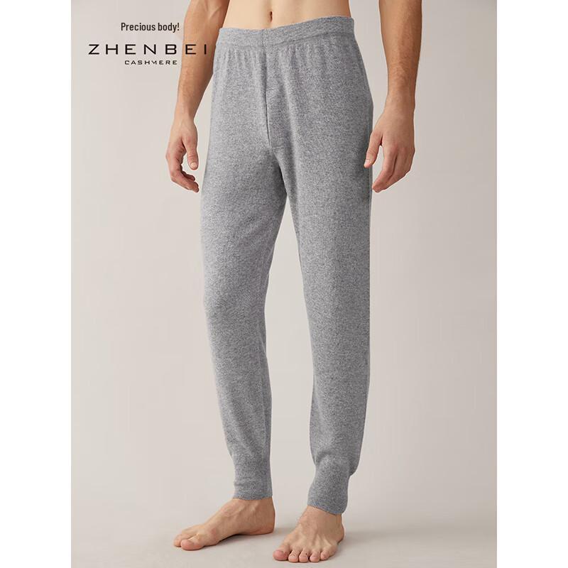 Мужские термолеггинсы Zhenbei из 100% кашемира M (110)