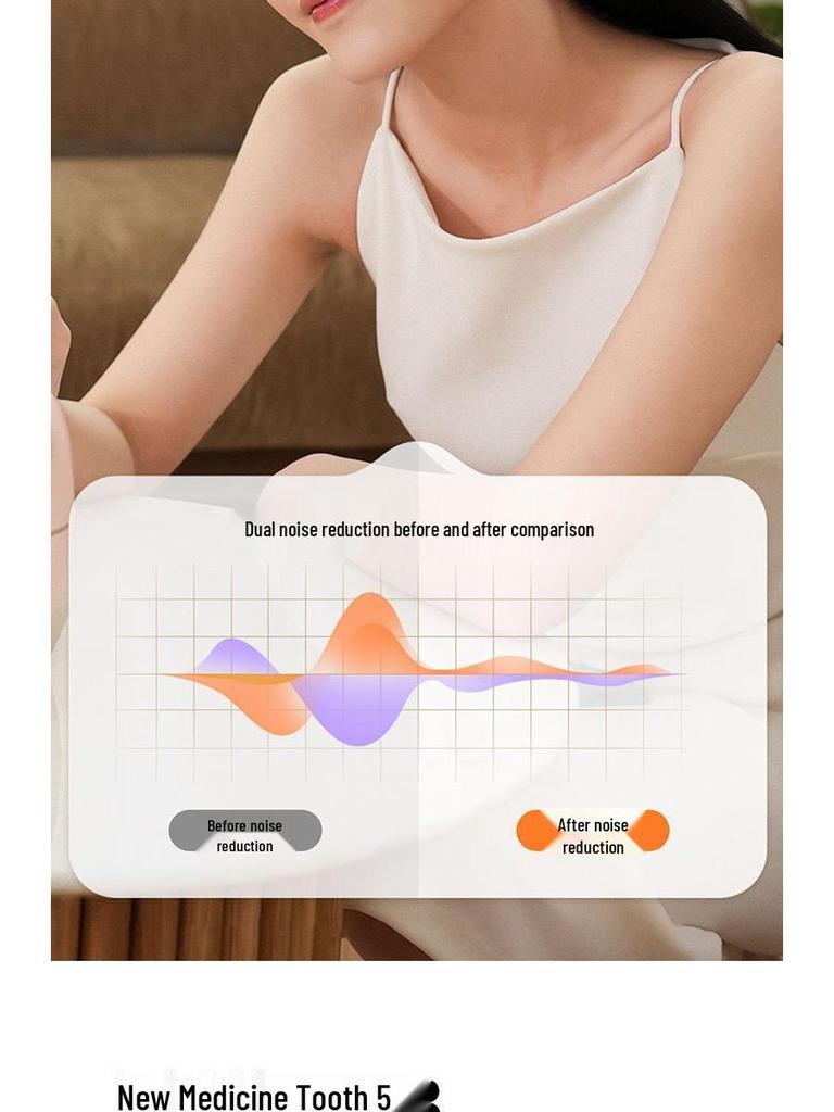 SK19 Ultra-Small Noise-Cancelling Bluetooth Sleep Earbuds