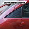 HoneycombRear Side Window Decal Trim Sticker For Mitsubishi Eclipse 2006-11