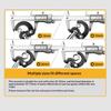 Adjustable T Shaped Wrench for Bathroom and Kitchen Use Flat Design Tight Space Ergonomic Handle Sturdy Steel Construction