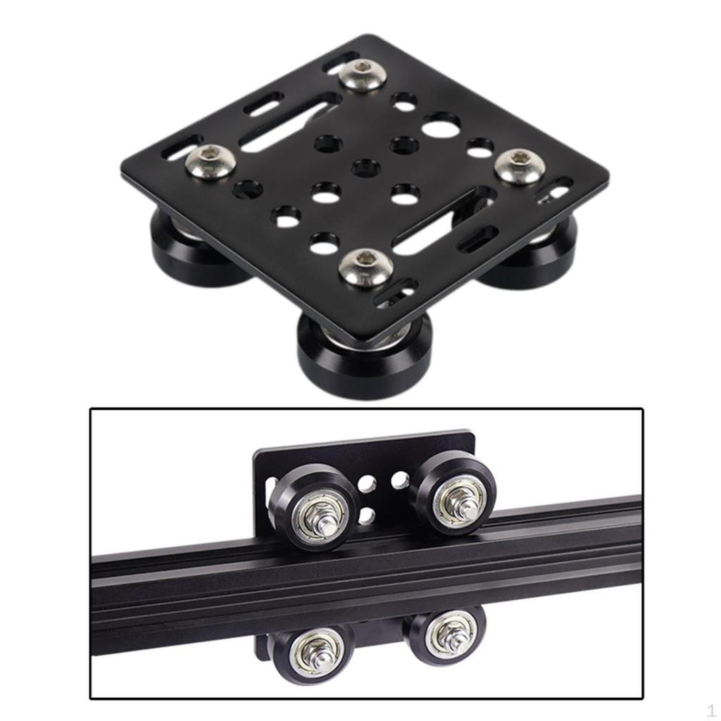 Aluminiumprofil-Steckplatz-Stützplatte Bauen Sie ein Portal Stabil Zuverlässig Leicht Einfach zu installieren