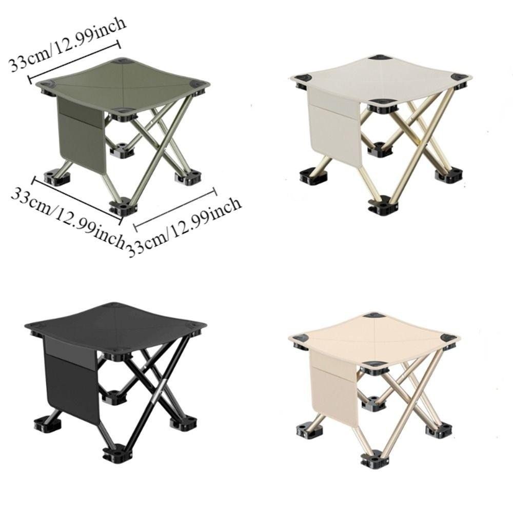 High Load Bearing Folding Camping Stool Ultralight Portable Stool Practical Outdoor Chair Outdoor