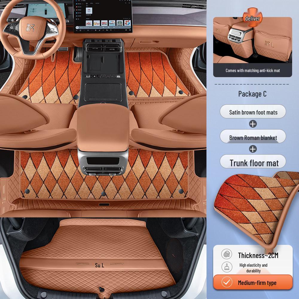 BYD Han L 2025 Model DMI Full Surround EV/DMP Car Floor Mats