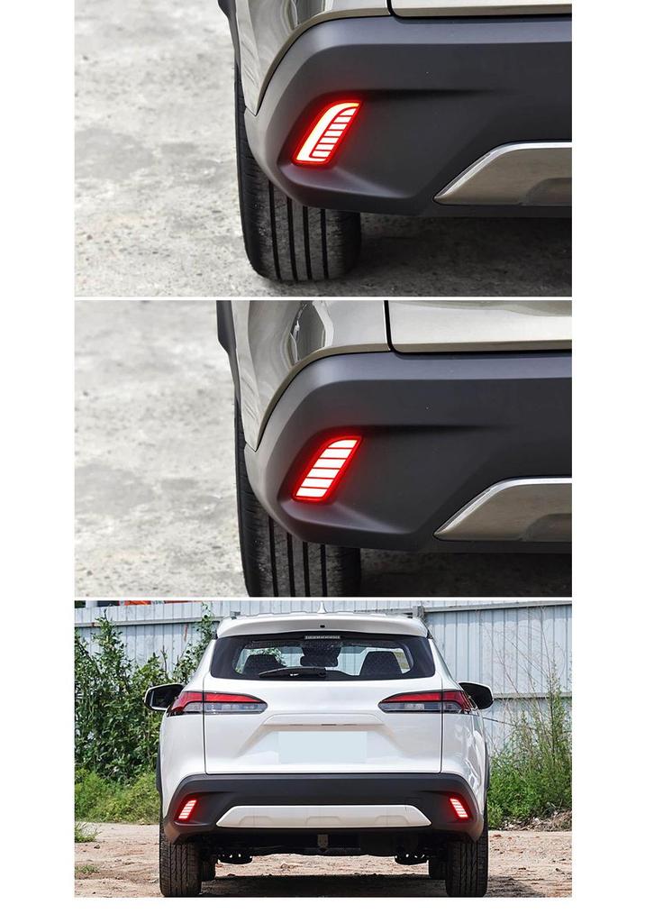 Toyota Corolla/Cross Rear LED Bumper Light: Turn Signal & Brake Warning