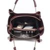 New High-end Water Bucket Bag for Commuting, Large Capacity Tote Bag, Fashionable Embossed Women's Handbag