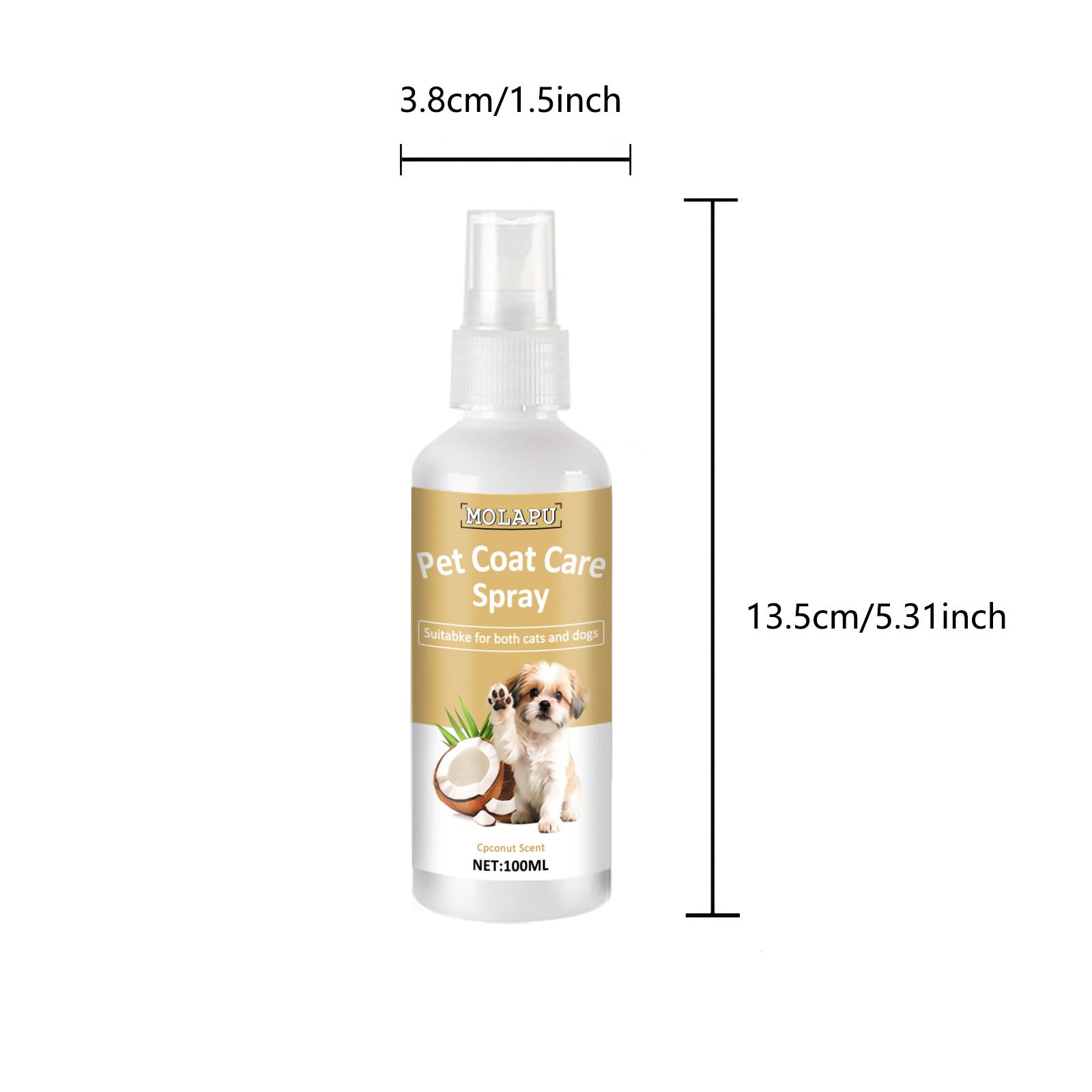 

Спрей для распутывания шерсти домашних животных Легко удаляет колтуны и спутанность шерсти, Специально разработан для ухода за домашними животными, Оставляет шерсть гладкой и без колтунов, an I