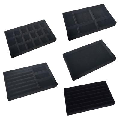 Fabric Jewelry Tray Jewelry Display Organizers Jewelry Showcase Tray Perfect for Pendant Organization and Display