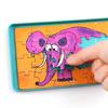 Denksportaufgaben Lila Kuh Magnetisches Puzzle Brettspiel