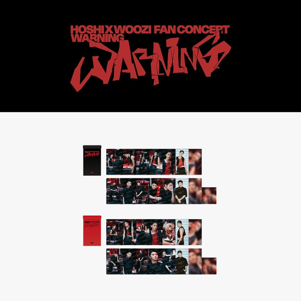 

2-й Предзаказ SEVENTEEN HOSHI X WOOZI Фан-концерт WARNING Набор Фотокарточек A ver.