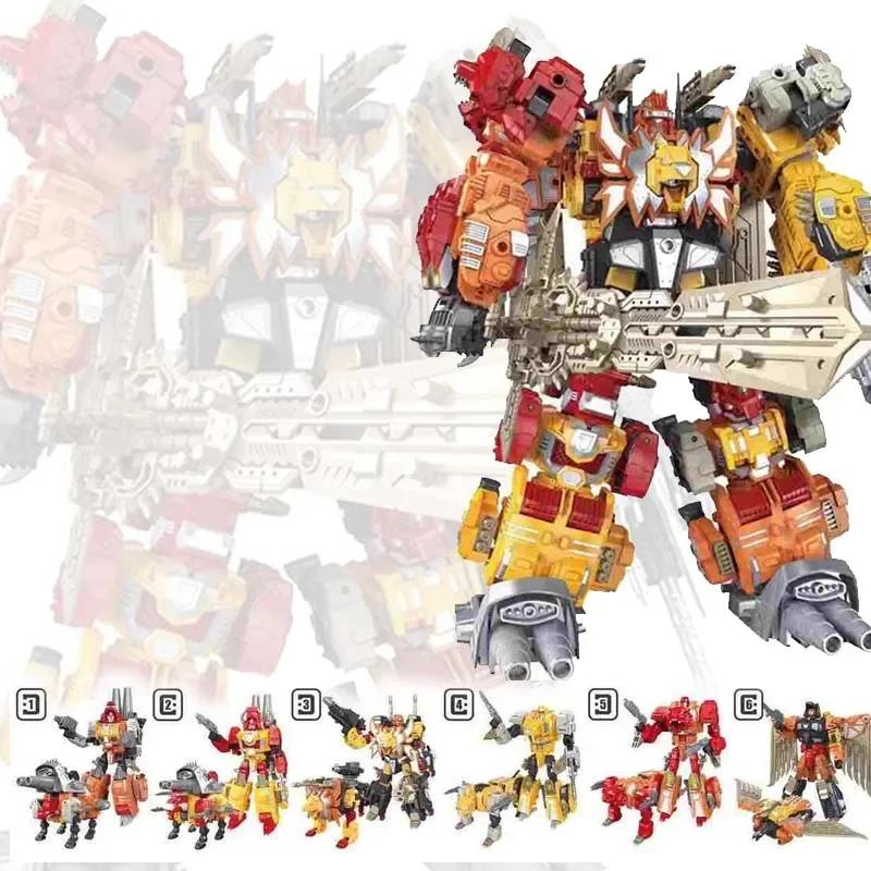 5 w 1 Transformacja Predaking Zabawki Anime Devastator KO G1 Robot Figurka Akcji Model Chłopiec Dzieci Dziecko Prezent