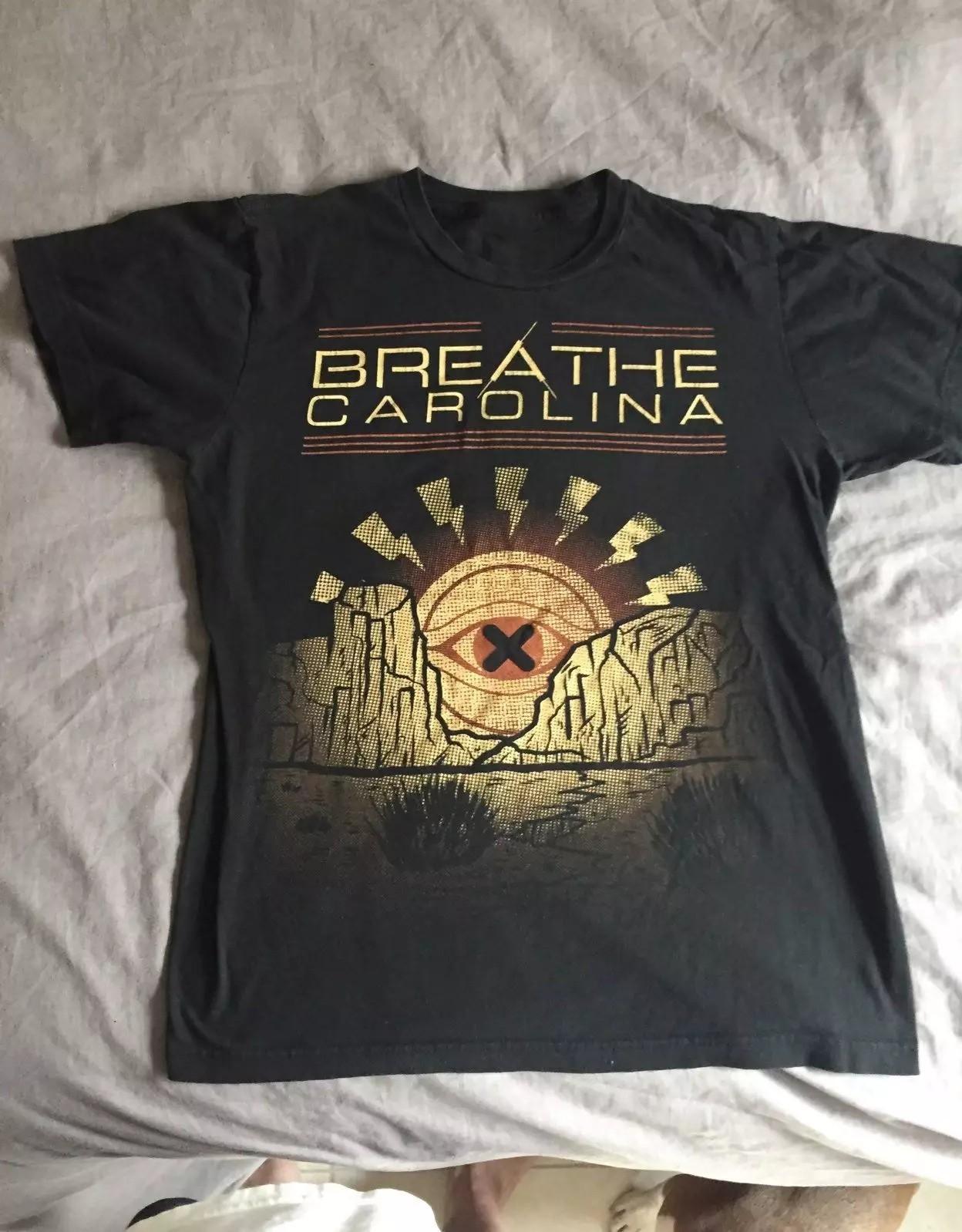 

Breathe Carolina - Rock Band T-shirt Short Sleeve S-4XL BL1694 3XL