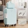 Large Capacity Retro Korean Style Travel Suitcase with Durable Universal Wheels - 2025 Edition